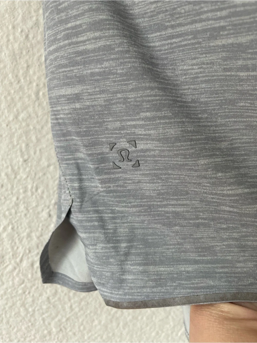 LULULEMON Surge 6” Running Shorts Men’s‎ Medium Heather Gray Lined